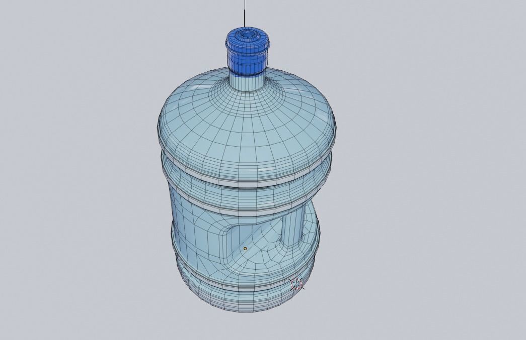 water dispenser bottle 3D model_5