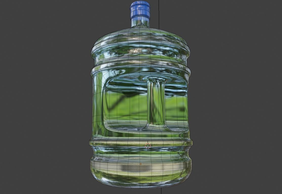 water dispenser bottle 3D model_1