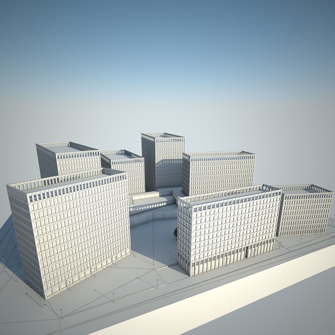City Block 3D model_33