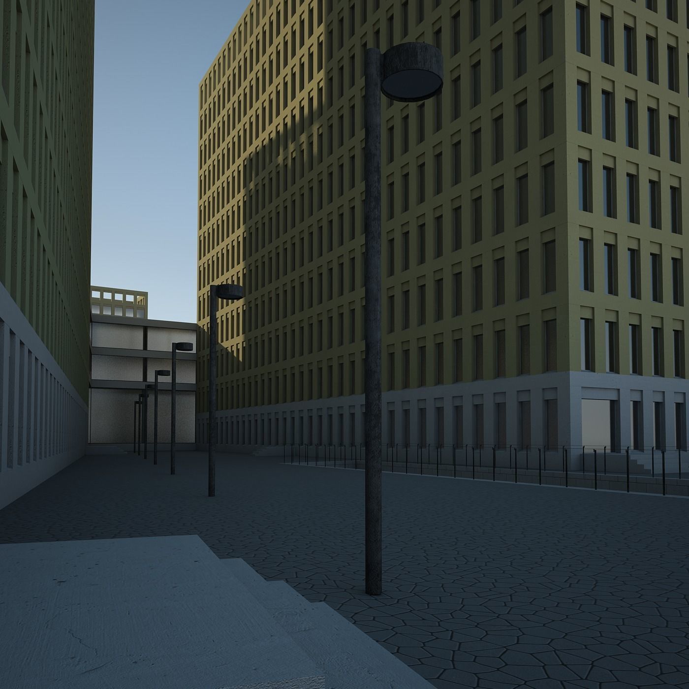 City Block 3D model_4
