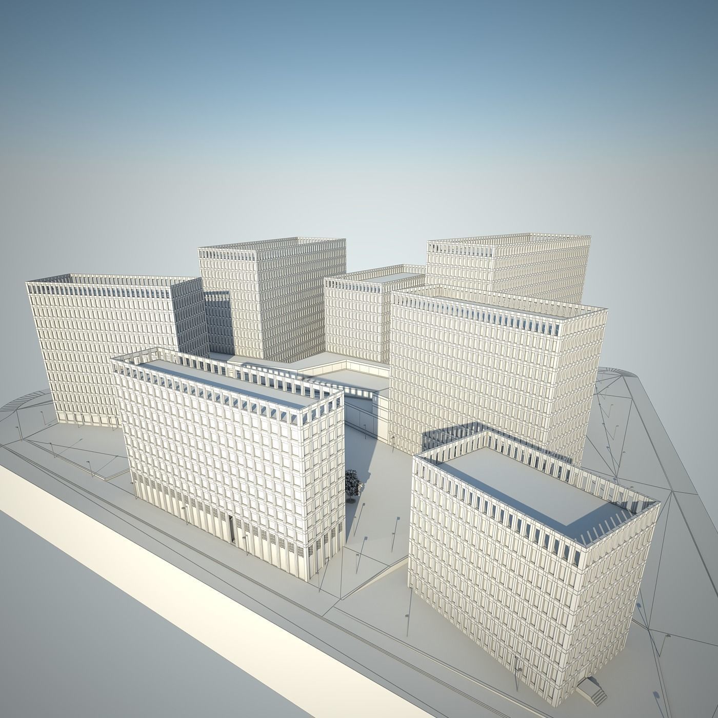 City Block 3D model_34