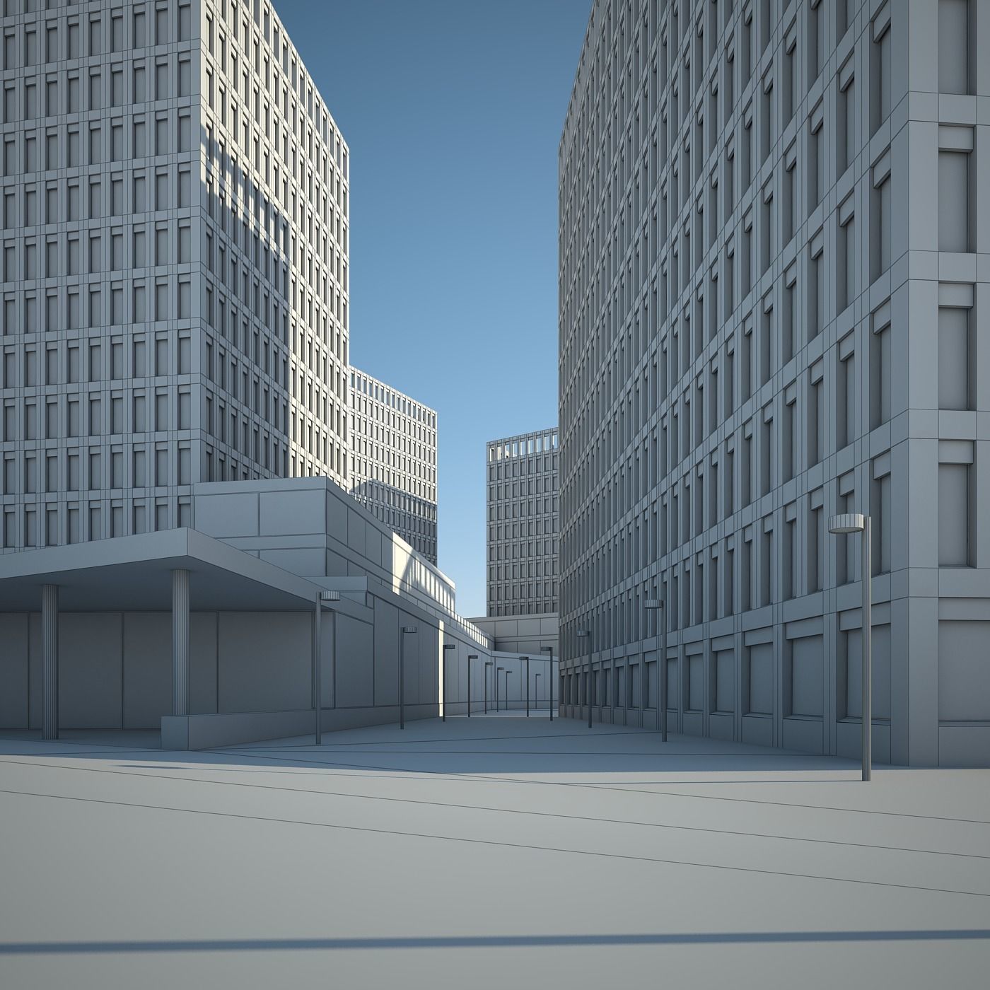 City Block 3D model_22