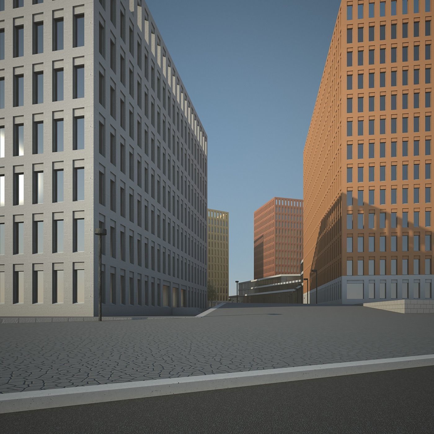 City Block 3D model_8