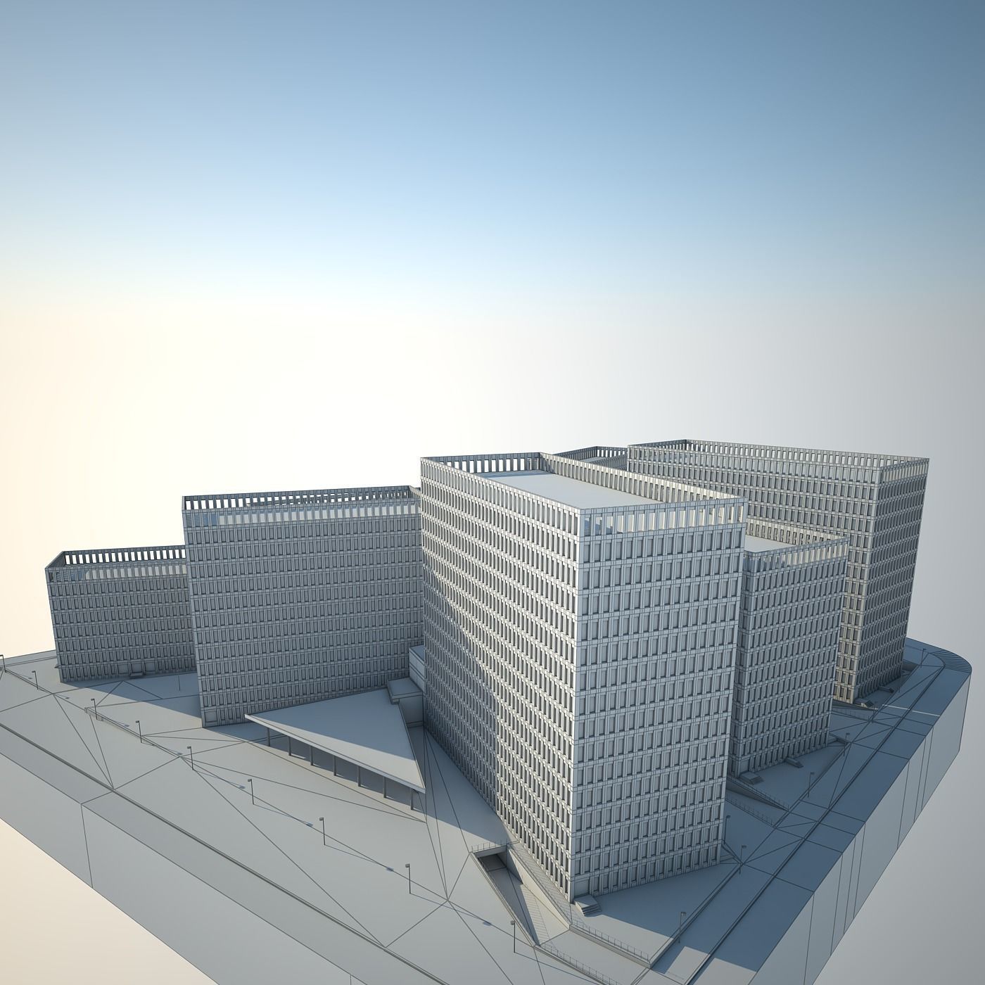 City Block 3D model_36