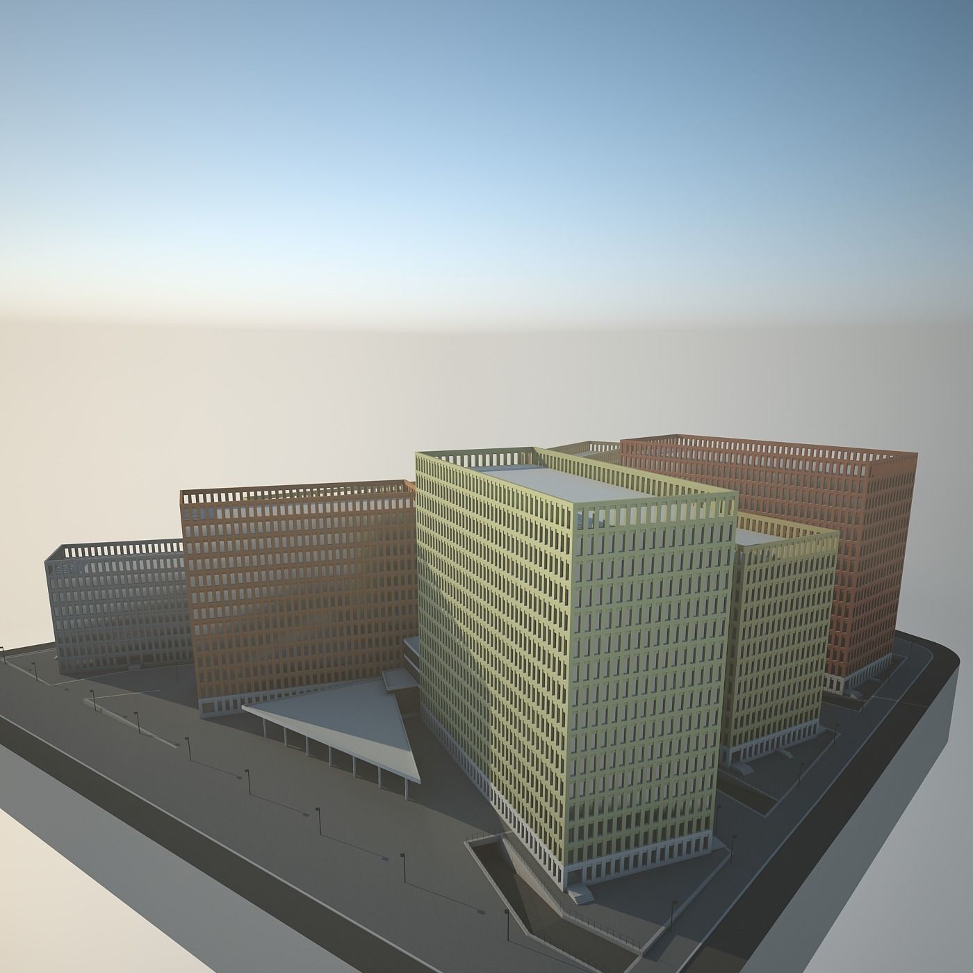 City Block 3D model_18