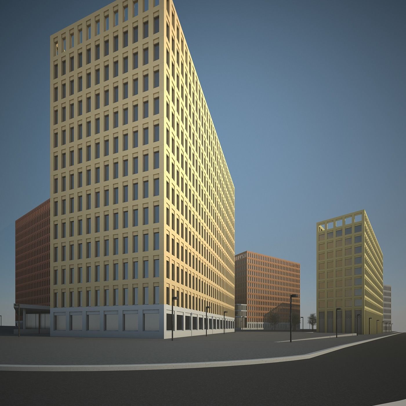 City Block 3D model_15