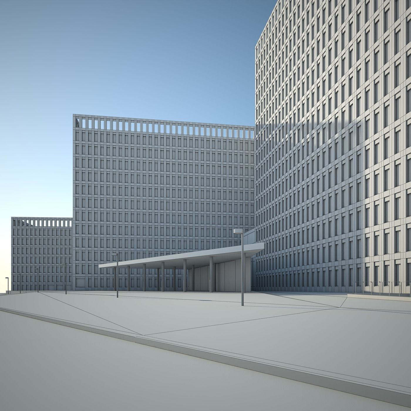 City Block 3D model_29