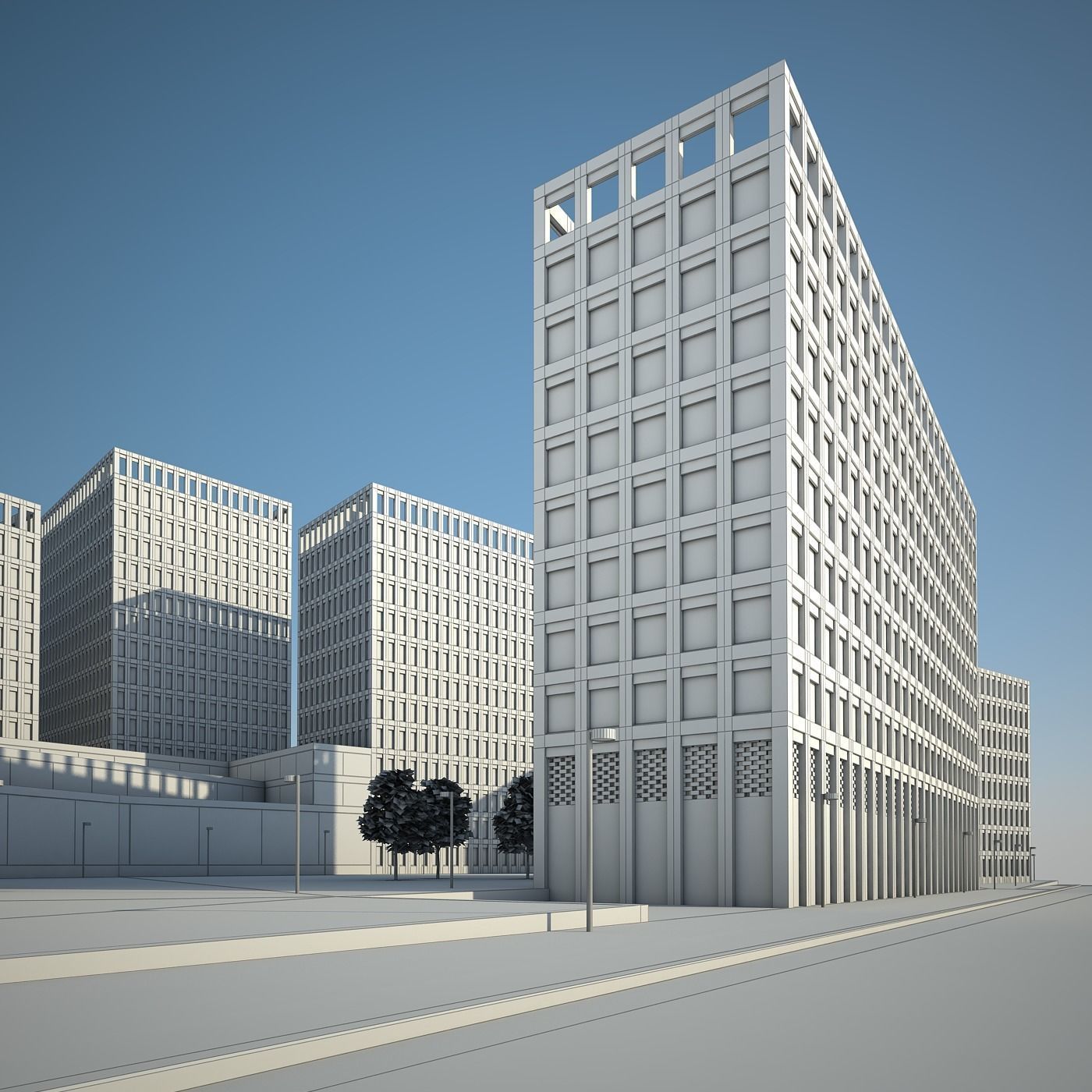 City Block 3D model_25