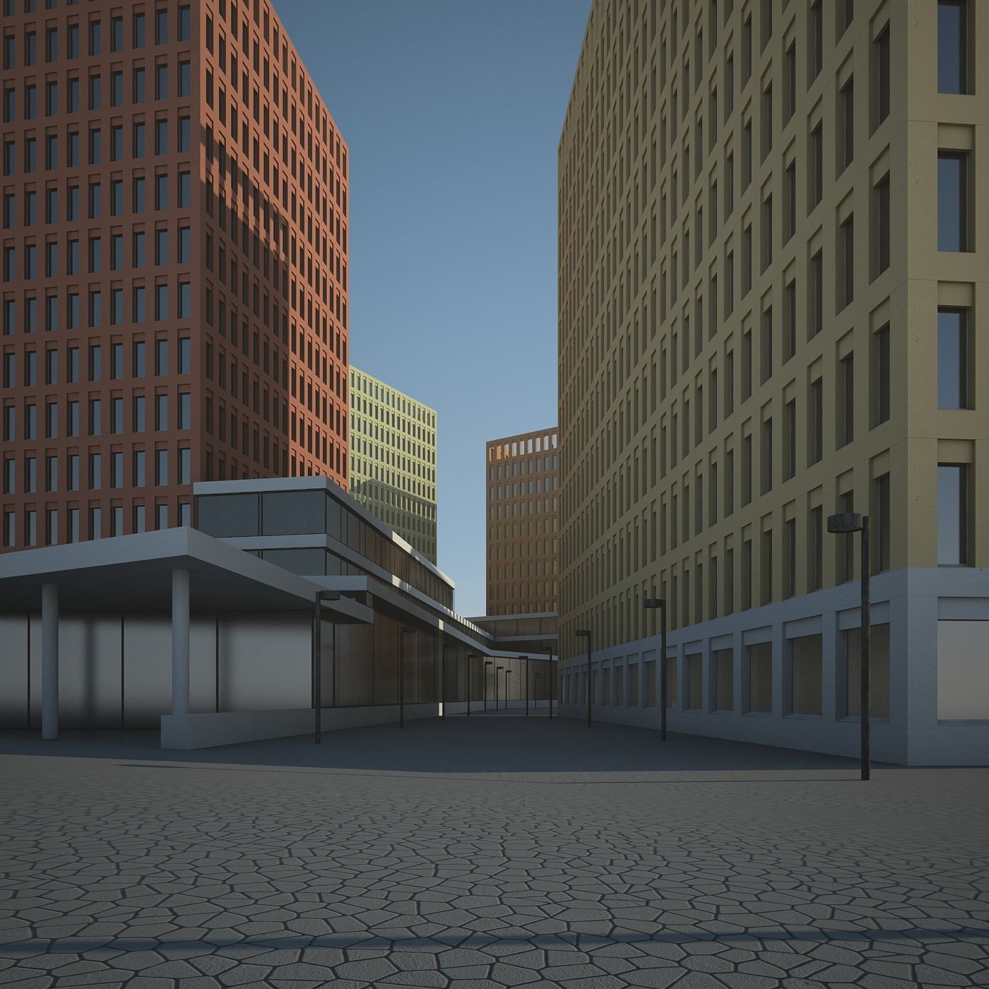 City Block 3D model_3