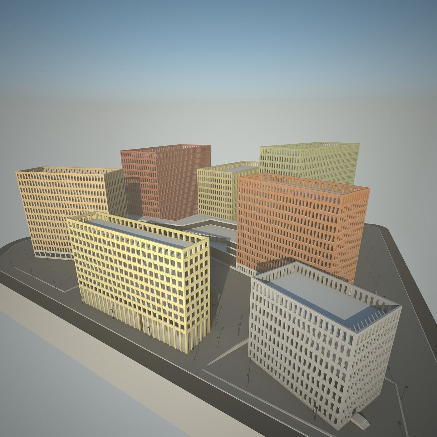 City Block 3D model_17