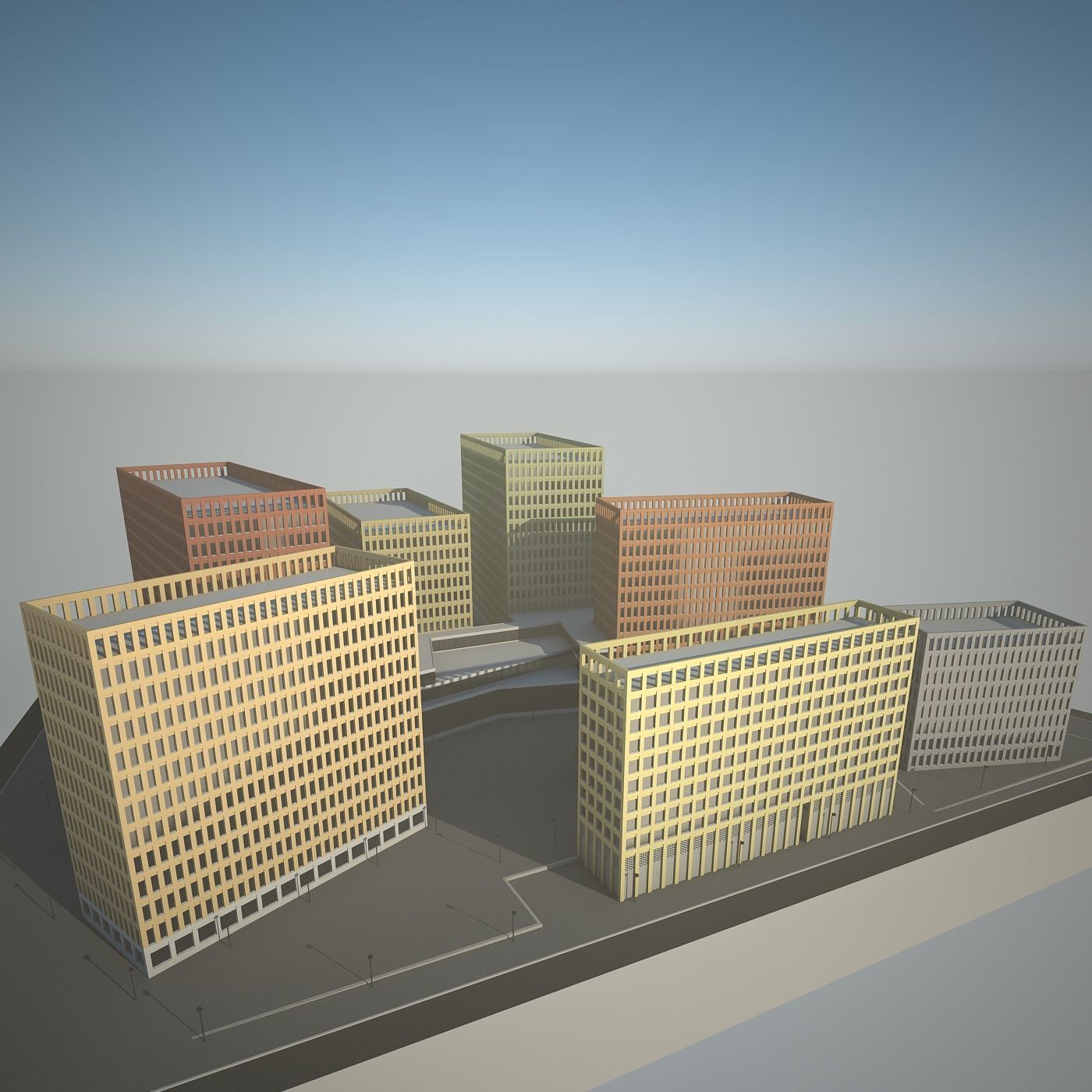 City Block 3D model_16