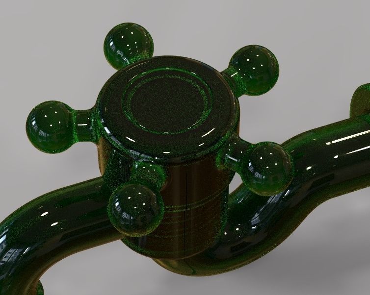 Water Tap 3D print model_6