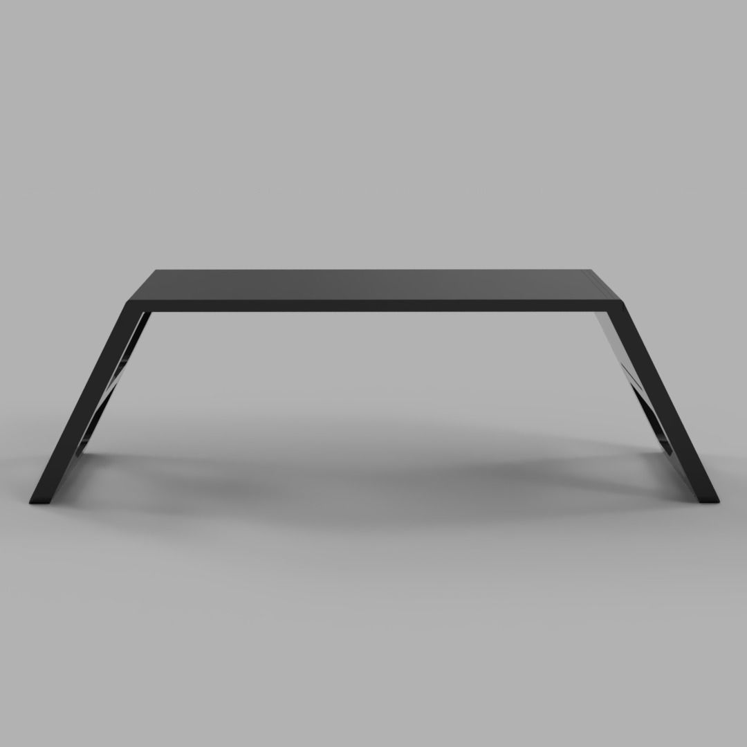 Notebook Laptop Netbook Desk 3D print model_2
