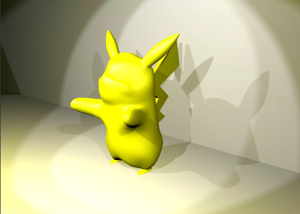 Pikachu 3D model