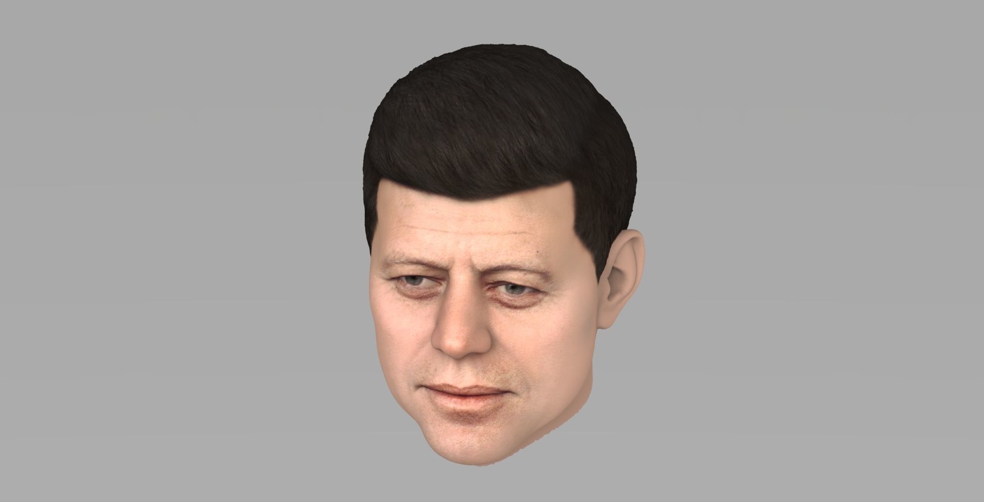 John Fitzgerald Kennedy 3D model_9