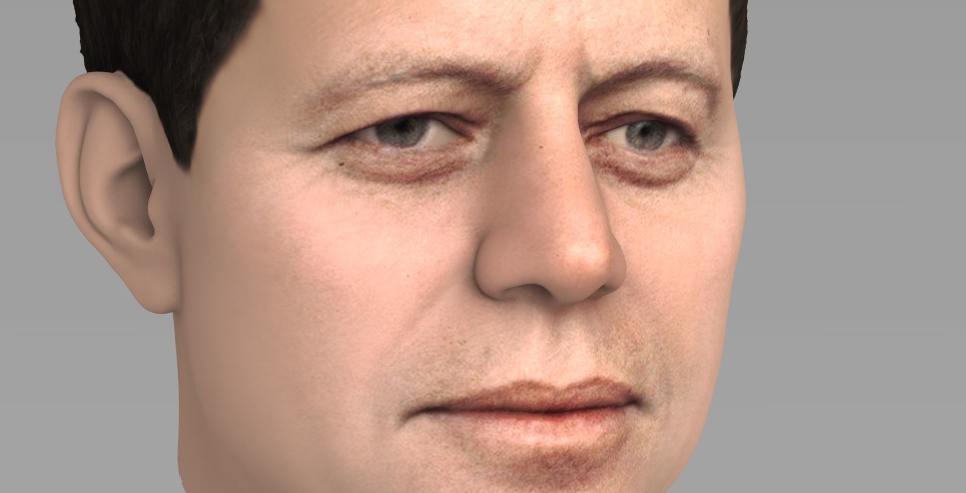 John Fitzgerald Kennedy 3D model_11
