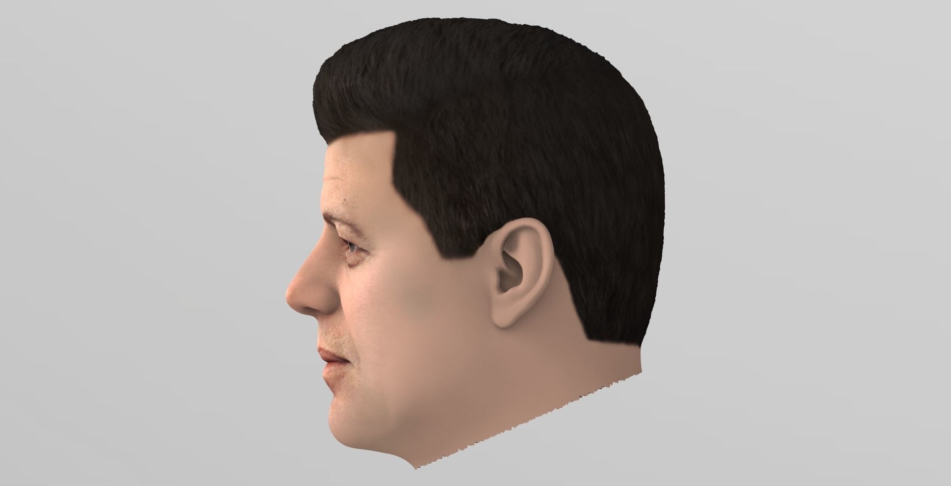 John Fitzgerald Kennedy 3D model_2