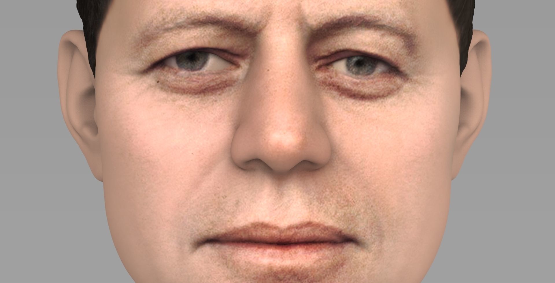 John Fitzgerald Kennedy 3D model_10