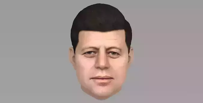 John Fitzgerald Kennedy 3D model