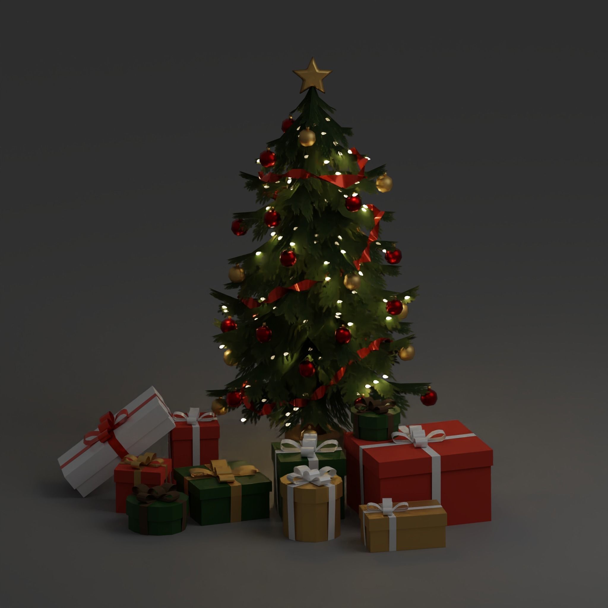 Christmas Pack 01 3D Model Collection_10