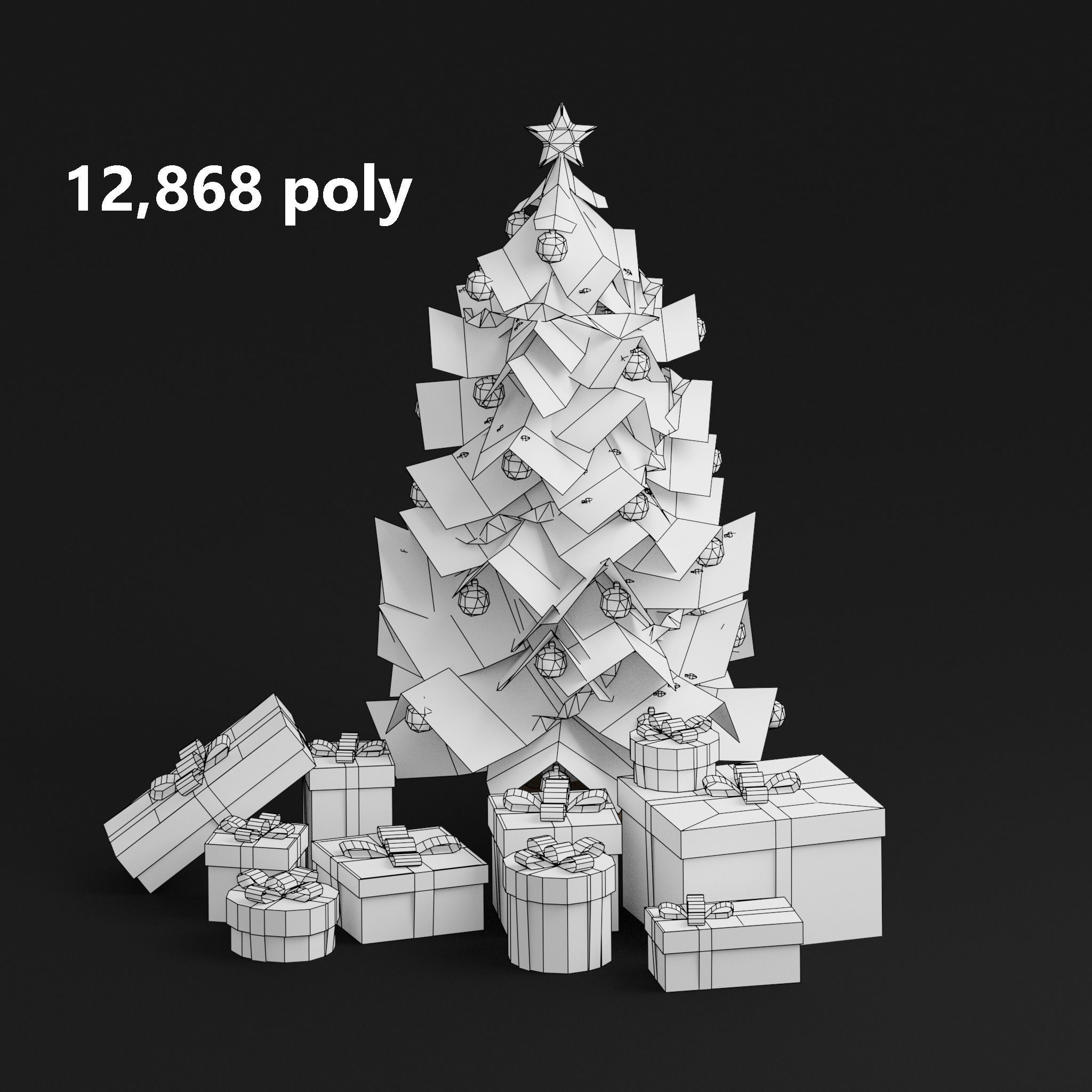Christmas Pack 01 3D Model Collection_11