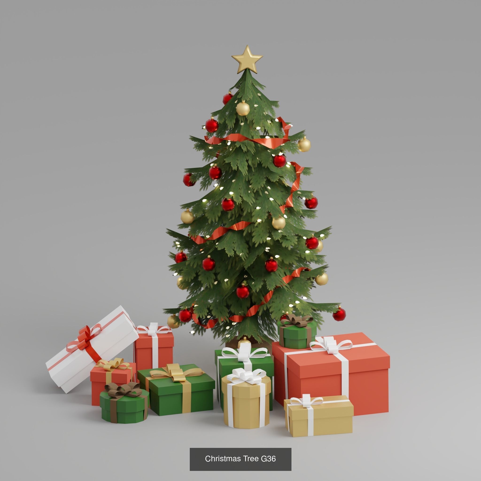 Christmas Pack 01 3D Model Collection_7