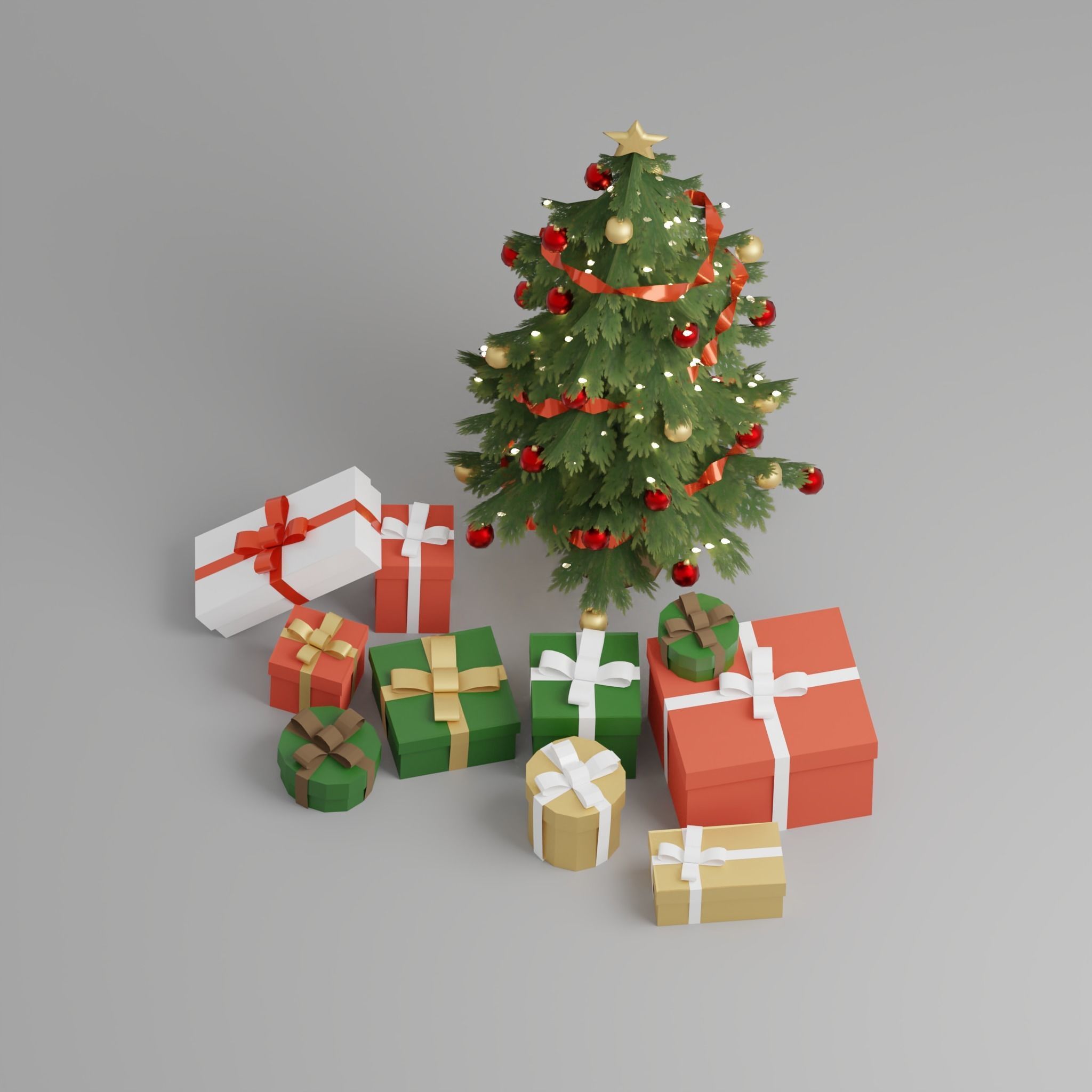 Christmas Pack 01 3D Model Collection_9