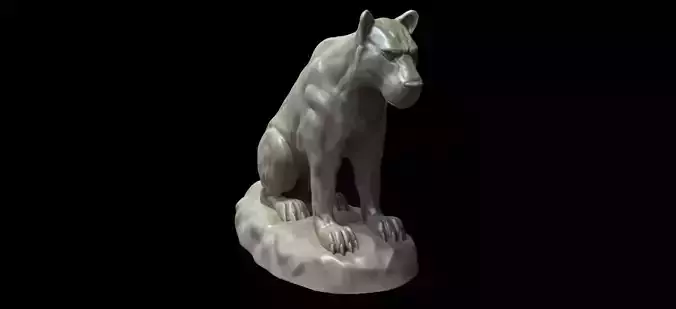 Big Cat Statue