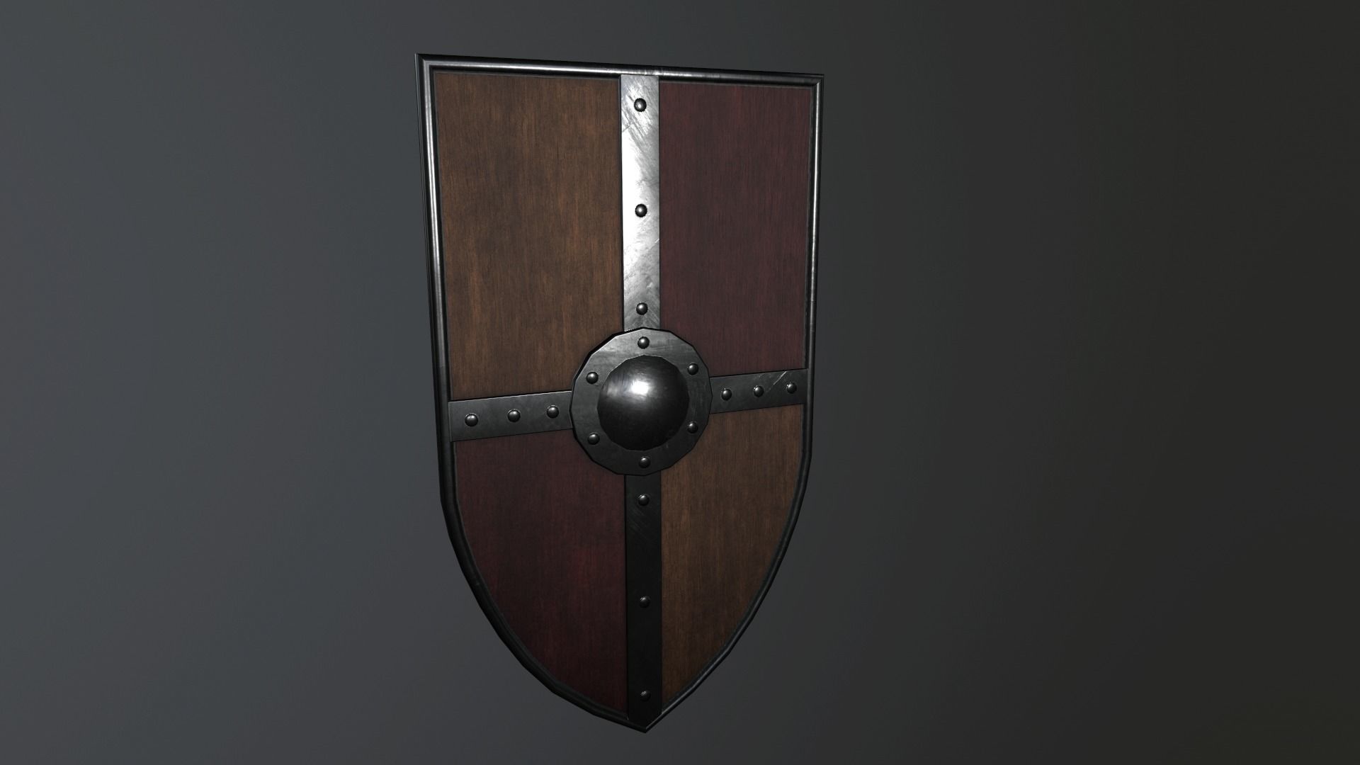 Game-Ready Medieval Weapons Pack Low-poly 3D model_8