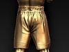 Boxer gold boxing statues 3D model 3D printable | CGTrader