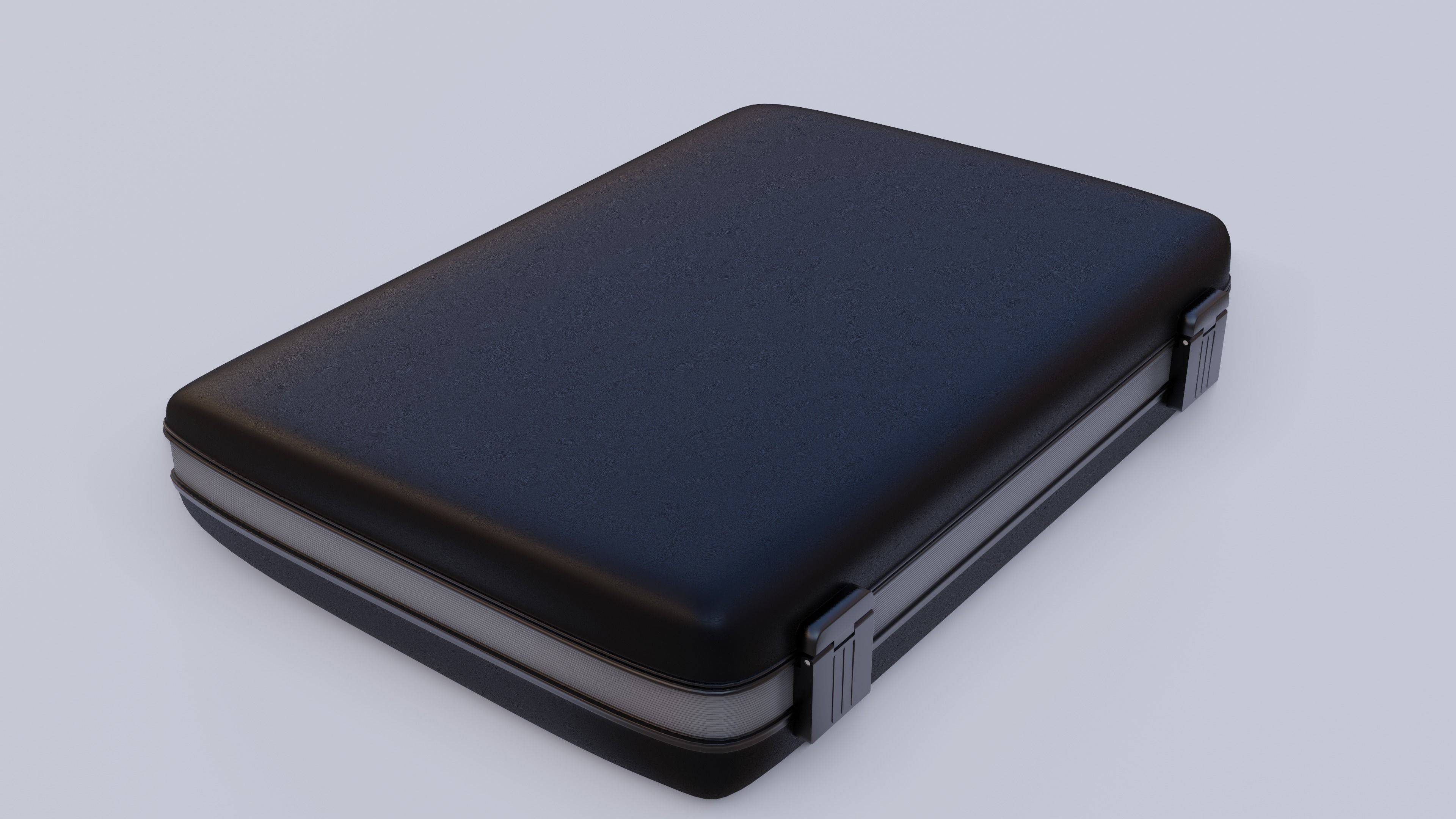 a neat detailed Briefcase 3D model_4