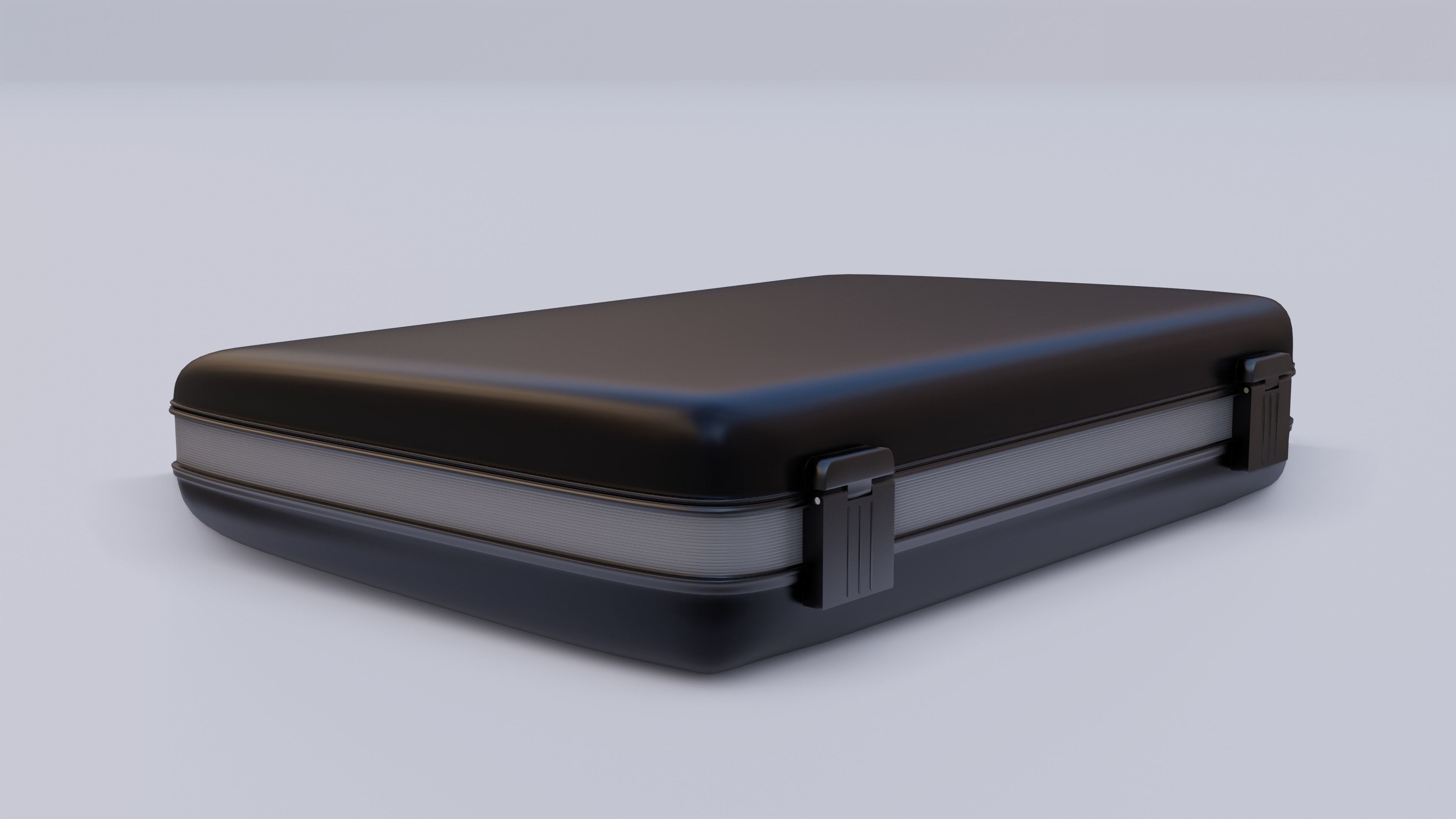 a neat detailed Briefcase 3D model_5