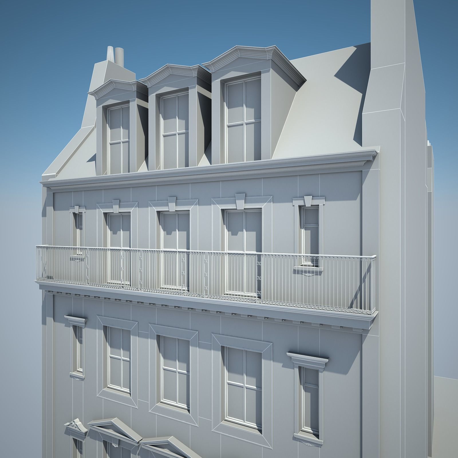 Old Building I 3D model_18