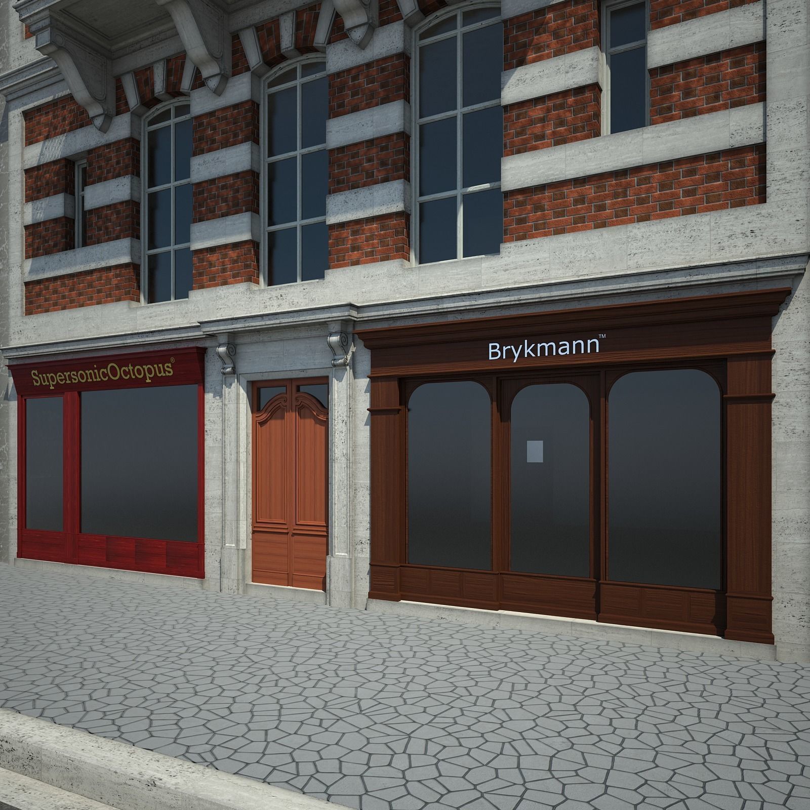 Old Building I 3D model_3