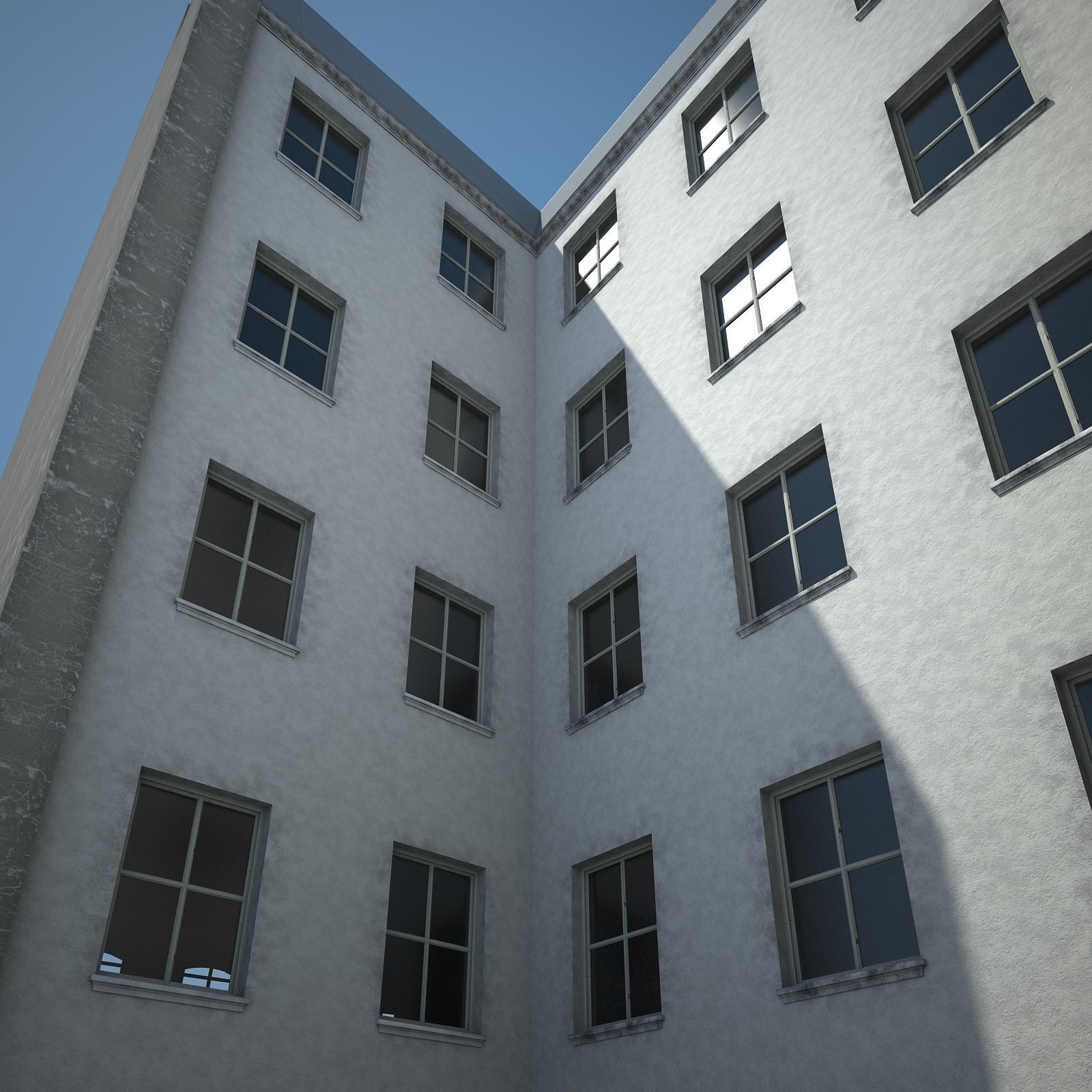Old Building I 3D model_6