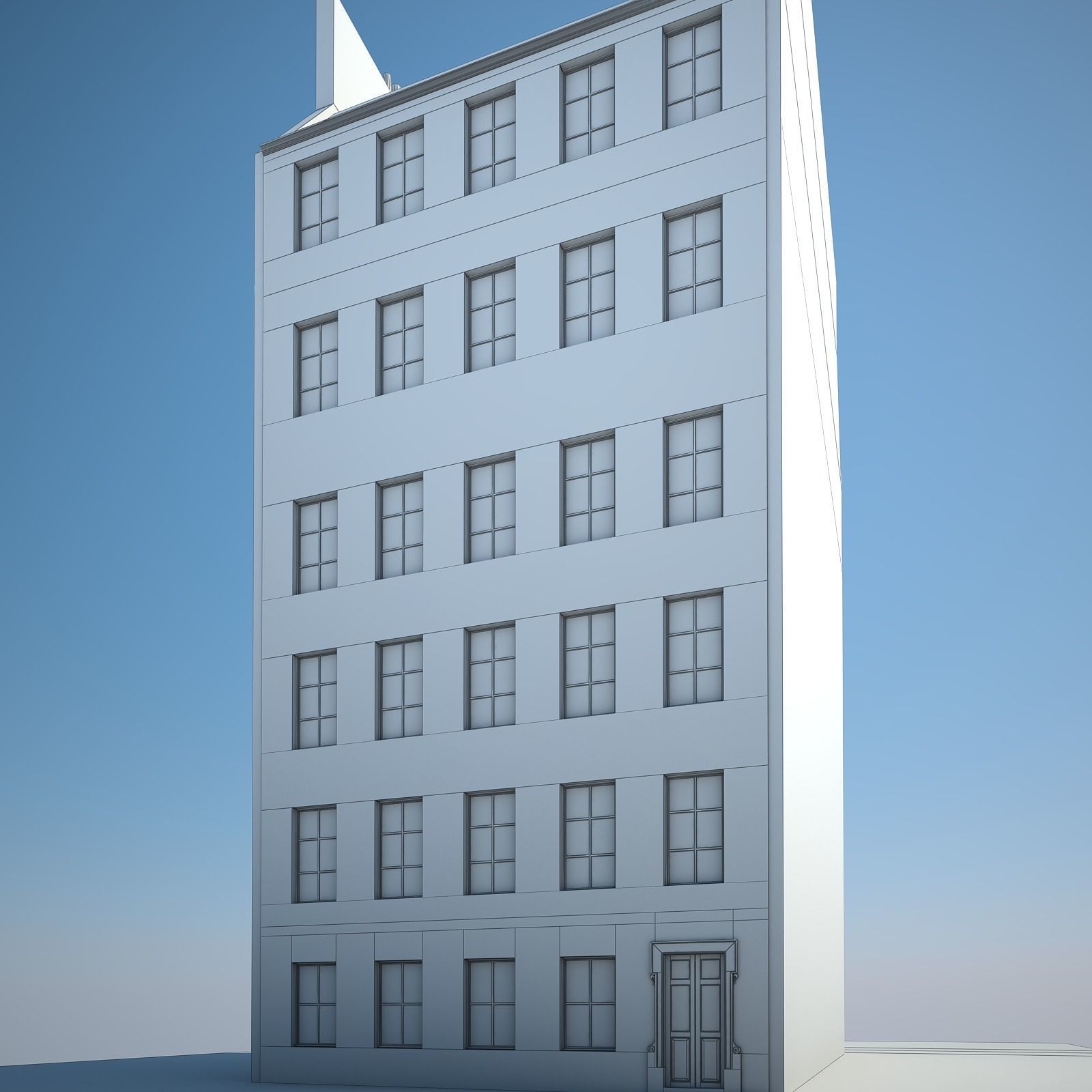 Old Building II 3D model_13