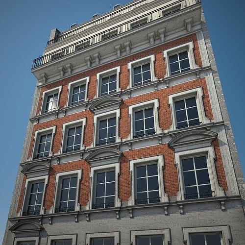 Old Building II 3D model