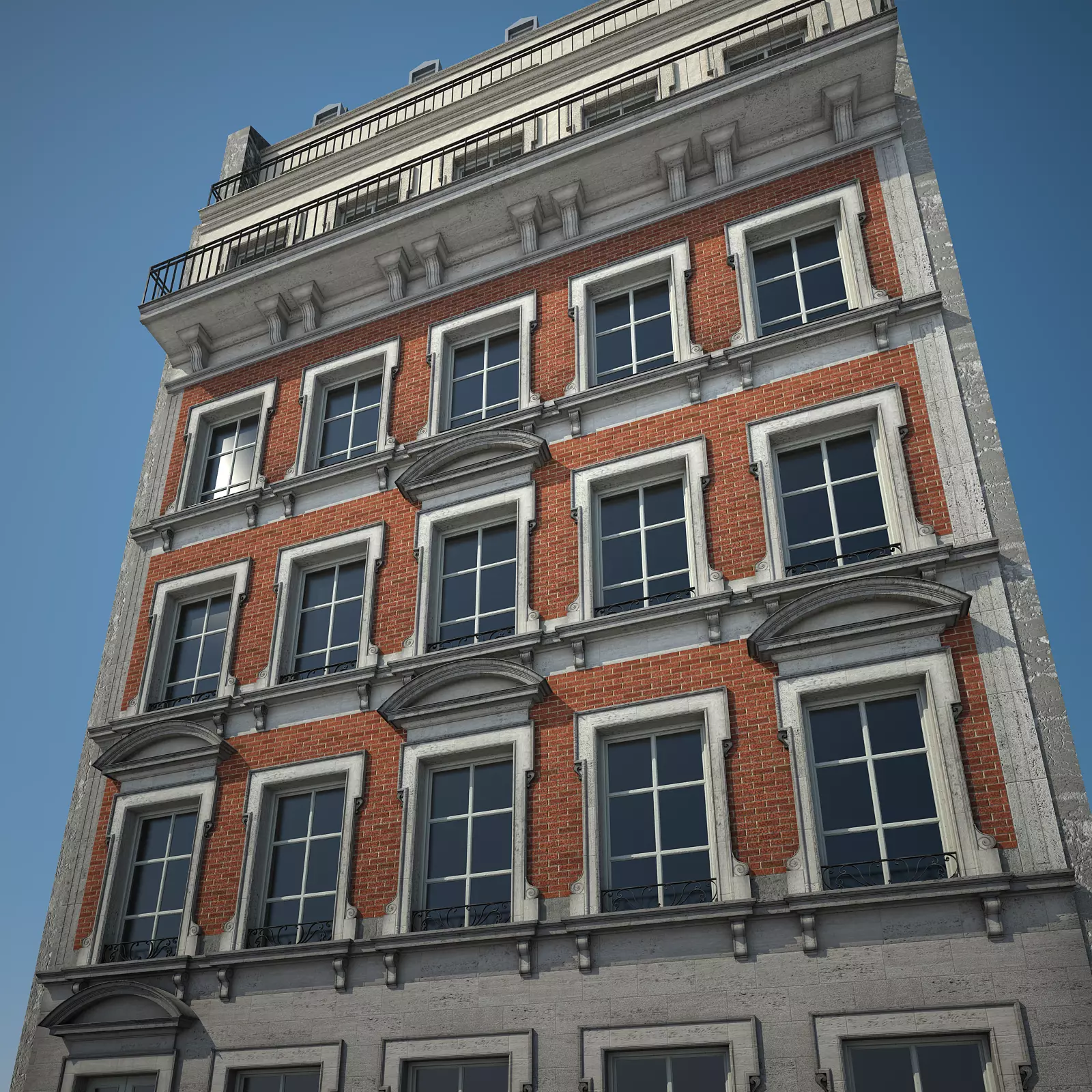 Old Building II 3D model_0