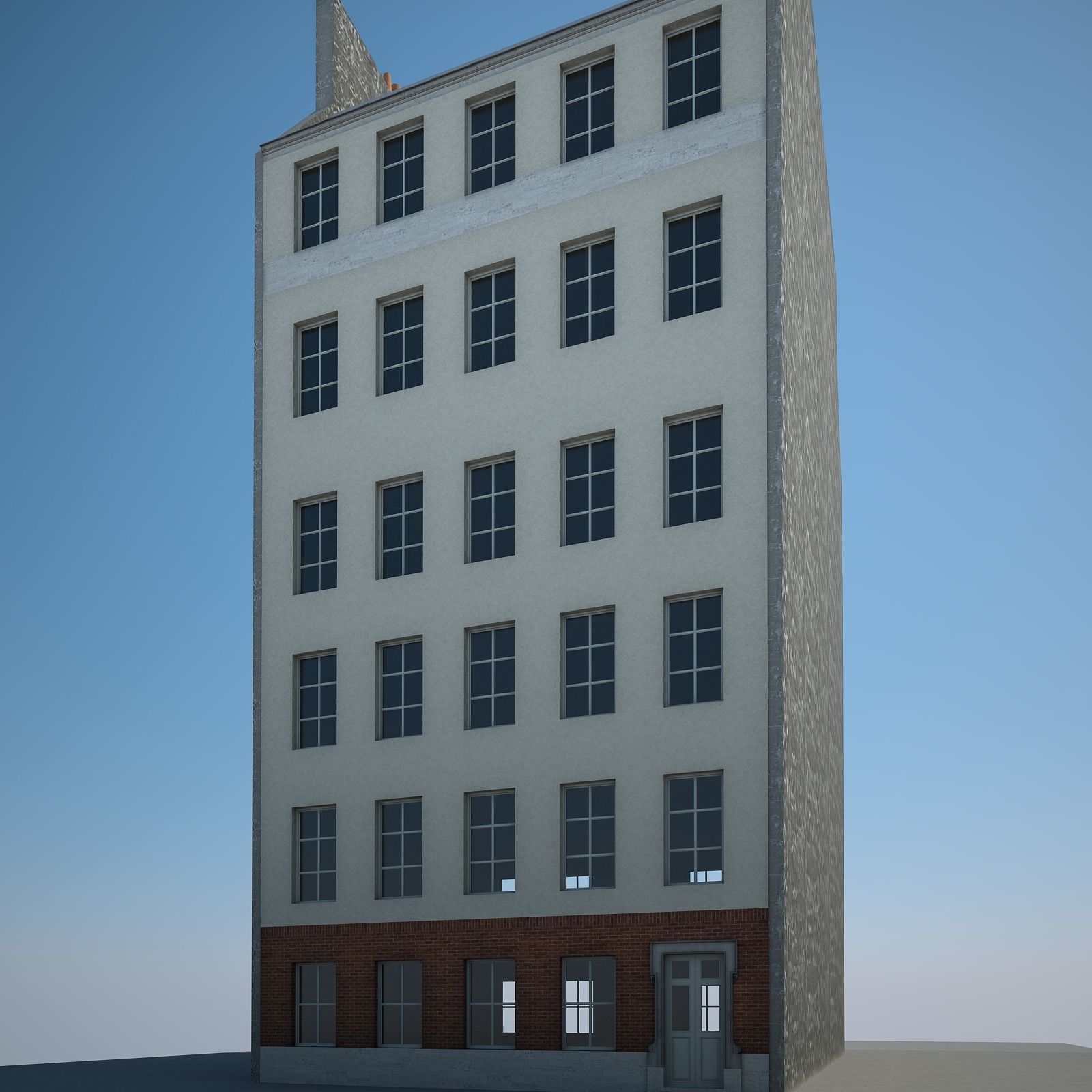 Old Building II 3D model_6