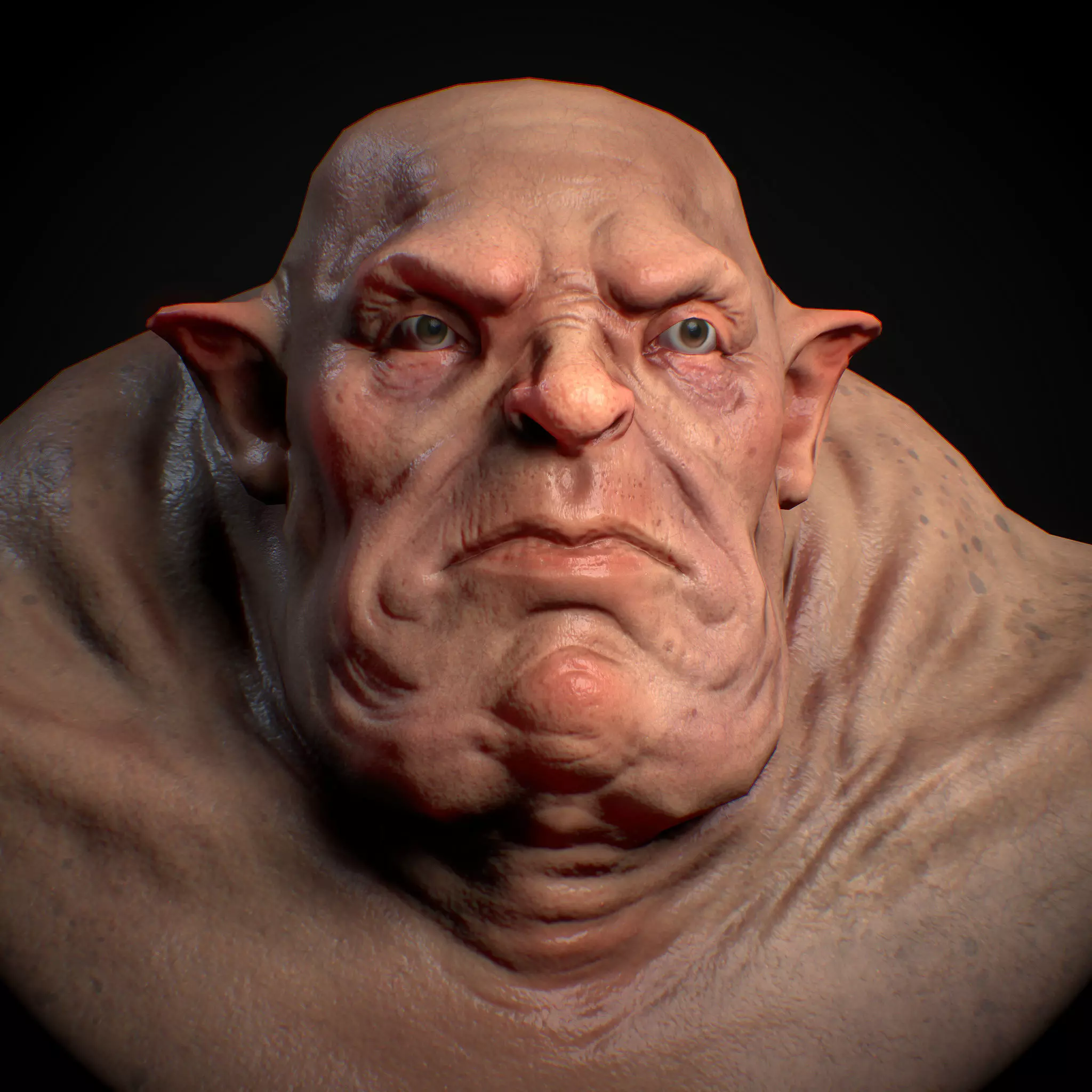 Unity Ready RPG - Ogre Low-poly 3D model_0