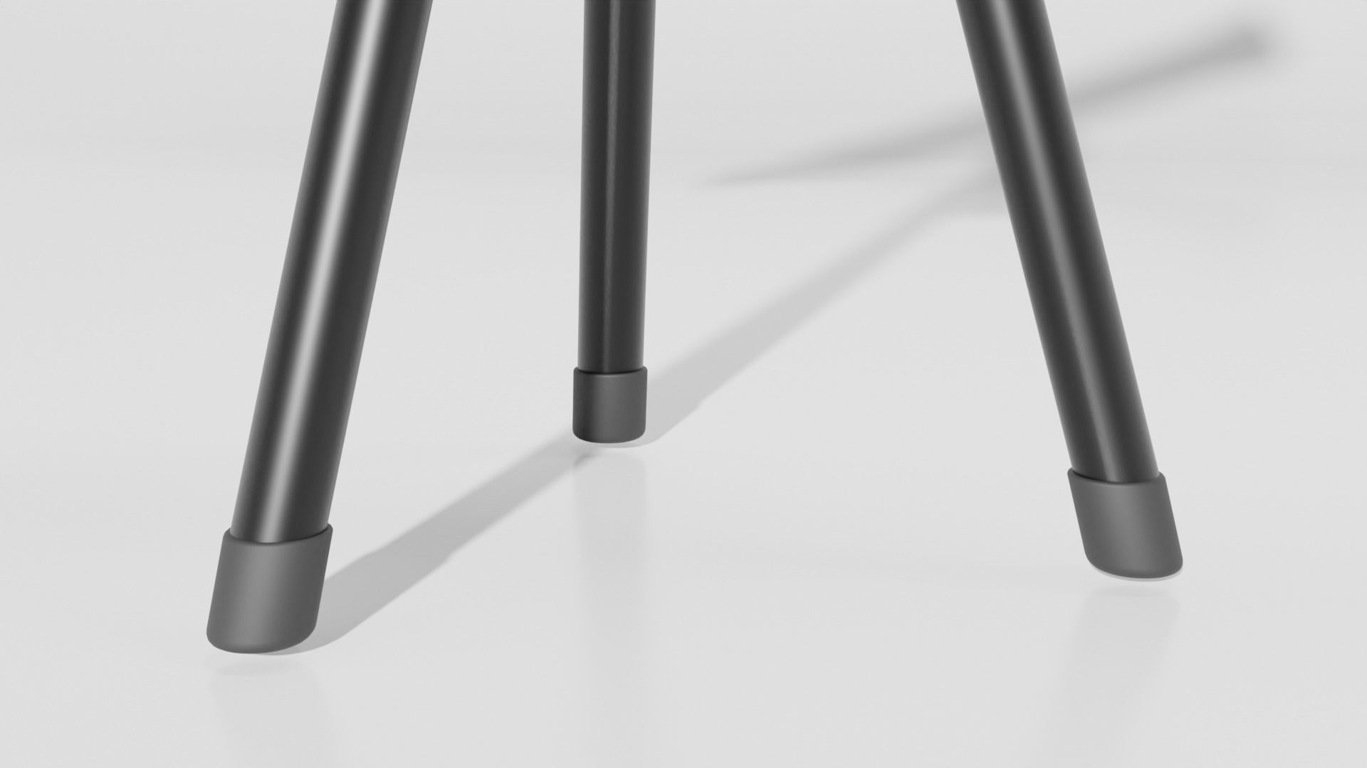 Telescope on tripod Low-poly 3D model_9