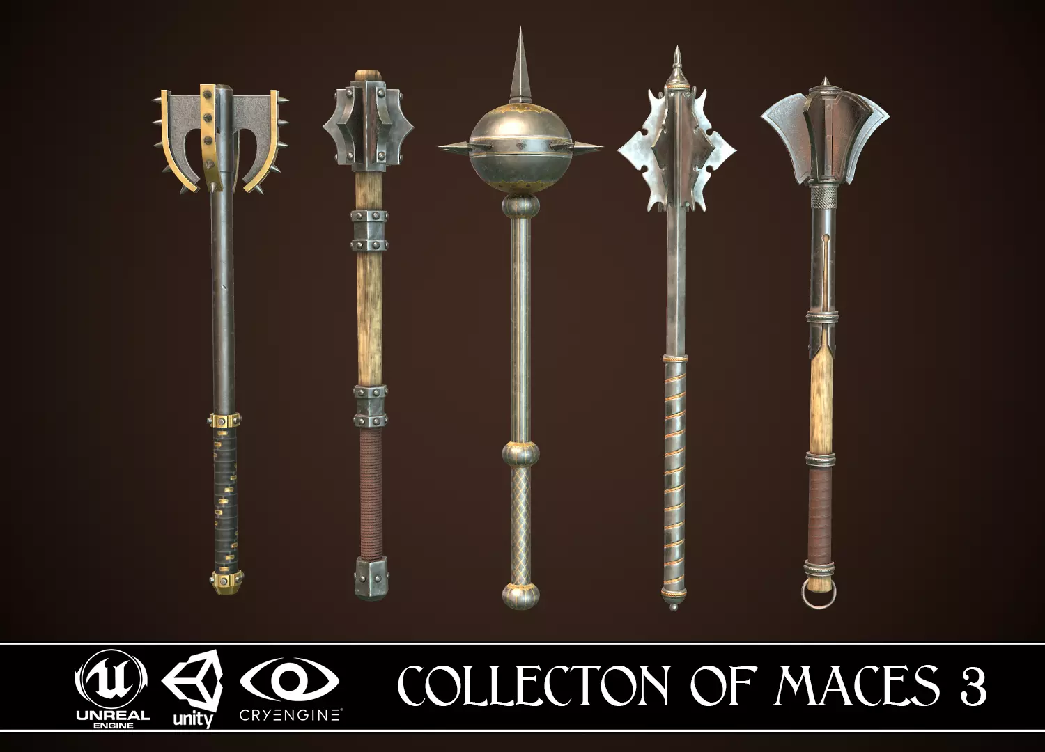 Collection of Maces 3 _0