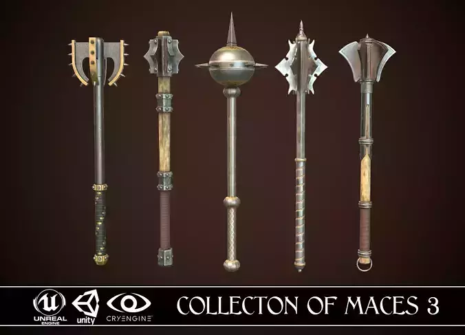 Collection of Maces 3 