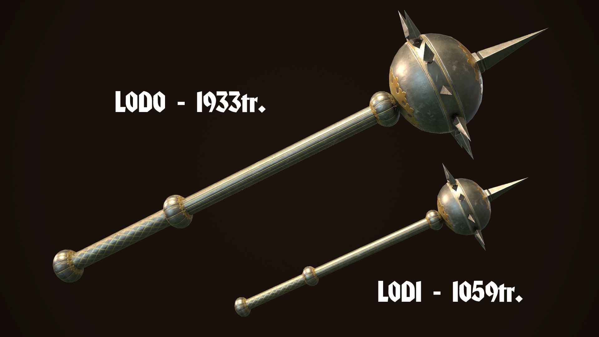 Collection of Maces 3 _24