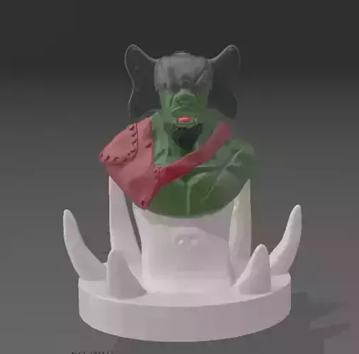bust of orco 3D print model