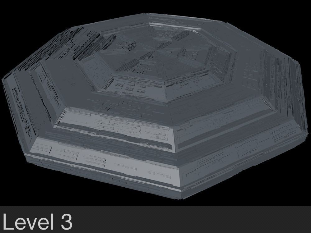 UFO  The Creeper 3D model_11