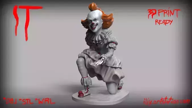  Pennywise the Dancing Clown Bill Scargard  3D print model