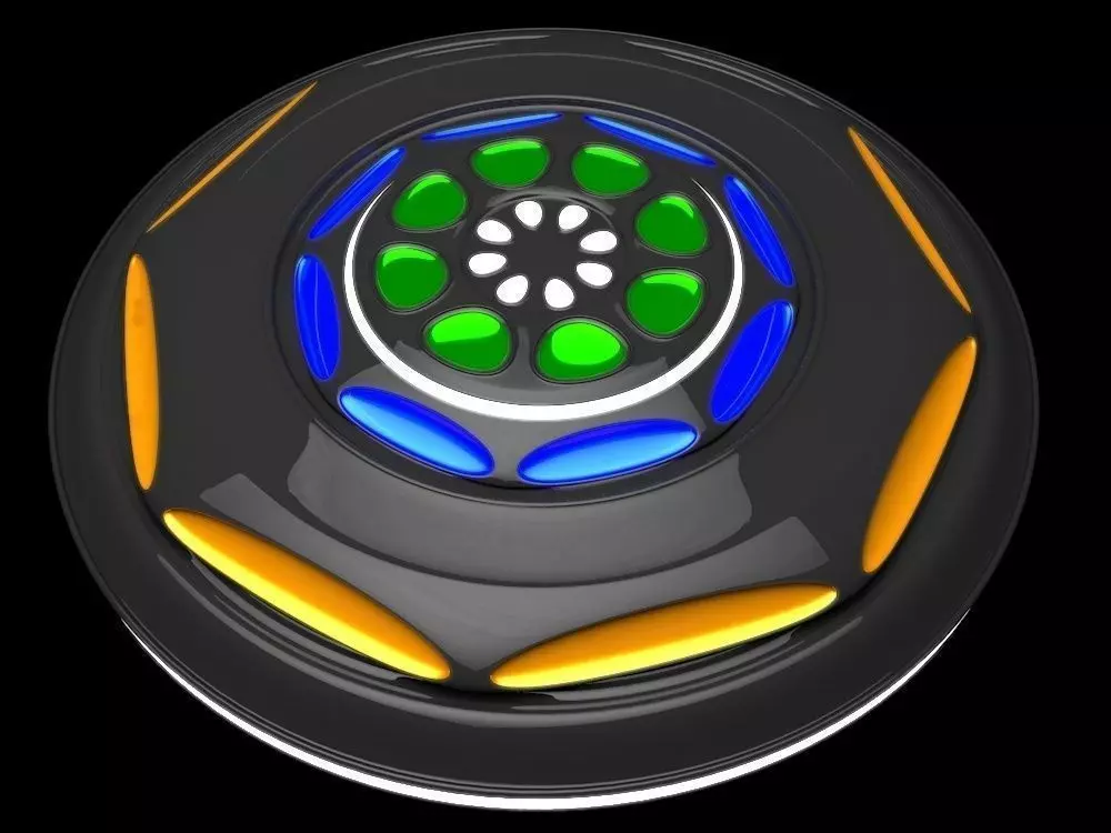 UFO The Explorer 3D model_0