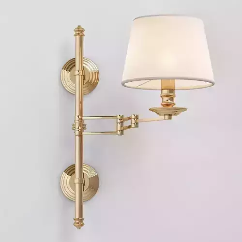 Favonius swing arm wall sconce