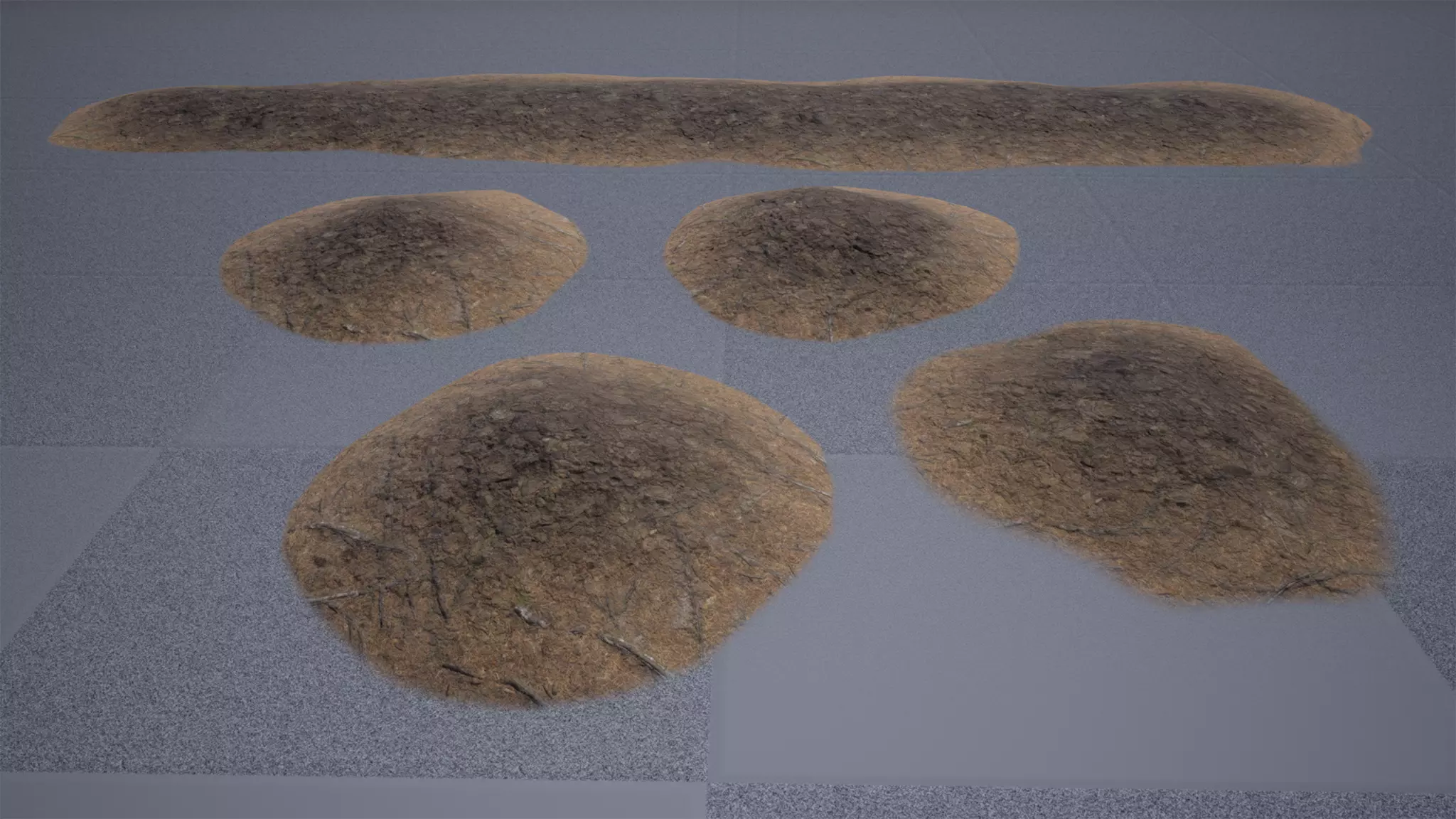 UE4 - Ground Slope Low-poly 3D model